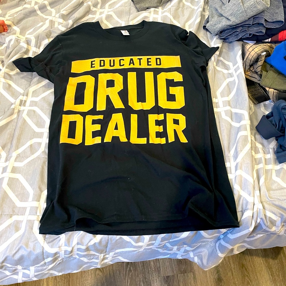 Educated Drug Dealer Size M shirt. Great condition.